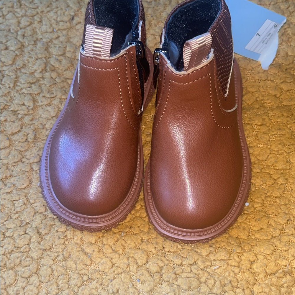 Cat & Jack Brown Kids Boots